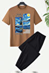 Uyguntarz Unisex Van Gogh Baskılı Eşofman Takımı