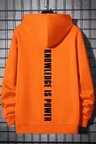 Knowledge is Power Baskılı Oversize Sweatshirt