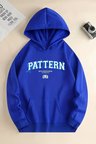 Pattern Baskılı Unisex Oversize Sweatshirt