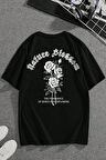 Uyguntarz Nature Blossom Baskılı Unisex Oversize Tshirt