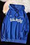 Uyguntarz Wonderful Baskılı Oversize Sweatshirt