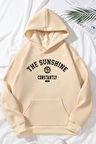 Uyguntarz The Sunshine Baskılı Oversize Sweatshirt