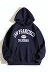 San Francisco Baskılı Oversize Sweatshirt