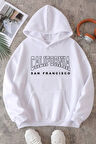 Uyguntarz California Baskılı Oversize Sweatshirt
