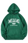 Miami Baskılı Oversize Sweatshirt