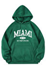 Uyguntarz Miami Baskılı Oversize Sweatshirt