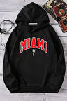 Uyguntarz Miami Baskılı Oversize Sweatshirt