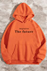 Uyguntarz The Future Baskılı Oversize Sweatshirt