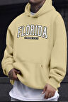 Uyguntarz Florida Baskılı Oversize Sweatshirt