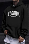 Uyguntarz Florida Baskılı Oversize Sweatshirt