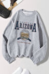 Uyguntarz Arizona Baskılı Oversize Sweatshirt