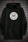 Uyguntarz California Baskılı Oversize Sweatshirt