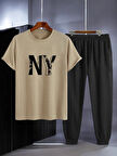 Unisex New York Baskılı Eşofman Takımı