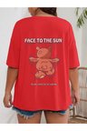 Unisex The Sun Tasarım Tshirt