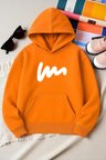 Unisex W Baskılı Oversize Sweatshirt