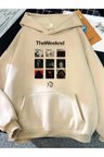 Unisex The Weekend Baskılı Oversize Sweatshirt