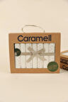 CARAMELL 7 Lİ ORGANİK MENDİL SET - EKRU