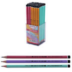 Fatih Kurşun Kalem Üçgen Mercanlı Pastel Renkli ( 72 Lİ )