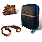 Premium Kiremit  Rengi Valiz Kemeri 1 adet 2,5 cm