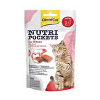 Gimcat Nutripockets Anti-Hairball Kedi Ödülü Biftek Malt 60 Gr