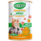 Moochie Tavuklu Tahılsız Yetişkin Kedi Çorbası 135 ml