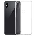 Gpack Xiaomi RedMi Note 5 Pro Kılıf 02 mm Silikon KılıfNano Glass