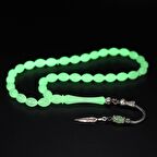 Şans Tüyü Püsküllü Arpa Kesim Fosforlu Tesbih