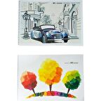 Meteksan Resim Defteri 15 Yaprak 120 gr 35X50 cm 2'li