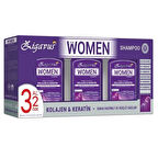 Zigavus Women Kolajen ve Keratin Şampuan 300 ml | 3 AL 2 ÖDE