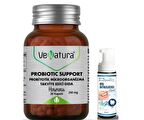 VeNatura Probiotic Support Probiyotik Mikroorganizma 30 Kapsül - Diş Beyazlatıcı Köpük Hediye