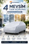 Mercedes Benz E 220 Ultimate Serisi Oto Branda Araç Örtüsü 4 Mevsim Toz Güneş Yağmur Araba Brandası