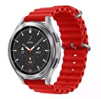Huawei Watch Gt/gt2/gt2 Pro/gt3/gt3 Pro/haylou Ls05 Uyumlu 46Mm Silikon Kordon Ocean Kayış