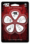 Daddario Joe 1CWH4-10JS Satriani Gitar Penası Guitar Picks 1CWH4-10JS Beyaz Medium 0.70mm. 10 Adet