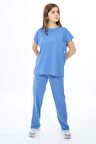 Kız Çocuk Baskısız  Alt-Üst Takım 9-14 Yaş LX002