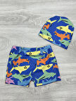 Erkek Çocuk Boneli ve Şortlu Mayo Takımı 12256
