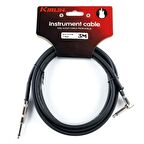 KİRLİN IPCV-242 3 METRE L UÇLU ENSTRUMAN KABLOSU SİYAH