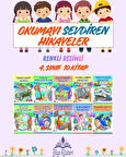 4.Sınıf Okumayı Sevdiren Renkli Resimli Hikayeler 5 - 10 Kitap