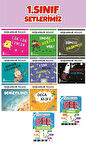 1.Sınıf 2.Dönem Yeni Nesil Etkinlik ve Sorularla Gıcır Gıcır Türkçe-Matematik-10lu Mini Okuma Hikaye Seti