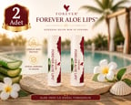 Forever Aloe Lips Aloe Vera ve Jojoba Yağı İçeren Dudak Koruyucu 2 x 4,25 g
