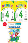 4.Sınıf Beceri Temelli  MATEMATİK Yolculuğu 1. Kitap ve 2. Kitap+Sosyal Bilgiler Etkinlik Çalışma Yp