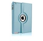 Smcase Apple iPad Mini 4 Kılıf 360 Dönebilen Koruma Kapaklı Standlı dn1