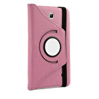 Smcase Samsung Galaxy Tab 4 7.0 T230 Kılıf 360 Dönebilen Koruma Kapaklı Standlı dn1