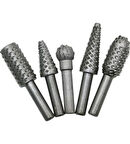 Döner Törpü 5'li Tahta Ahşap Oyma Seti Matkap Ucu