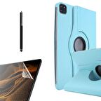 Smcase Apple iPad Pro 11 2020 11 İnç Kılıf 360 Dönebilen Koruma Kapaklı Standlı dn22  Nano  Kalem