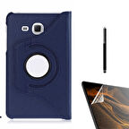 Smcase Samsung Galaxy Tab 4 T280 Kılıf 360 Dönebilen Koruma Kapaklı Standlı dn22  Nano  Kalem