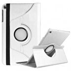 Smcase Samsung Galaxy Tab A 8.0 2019 T290 Kılıf 360 Dönebilen Koruma Kapaklı Standlı dn2