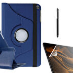 Smcase Samsung Galaxy Tab A7 10.4 T500 2020 Kılıf 360 Dönebilen Koruma Kapaklı Standlı dn22  Nano  Kalem