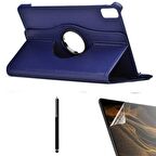 Smcase Huawei MatePad 10.4 Kılıf 360 Dönebilen Koruma Kapaklı Standlı dn22  Nano  Kalem