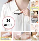 Elbise Tutucu Sabitleyici Bant Dekolte V Yaka Strablez Kravat Bluz Sabiteleme Bandı 36 Adet