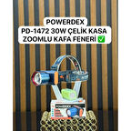 Powerdex 30w 2200 Lümen Şarj Edilebilir Kafa Lambası Pd-1472
